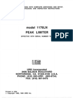 UREI 1176LNmanual PDF