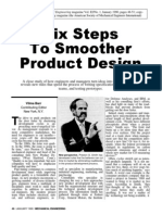 Six Steps to Smoother Product Design