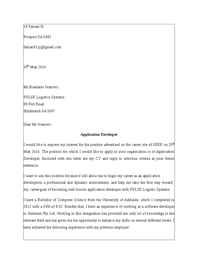 assignment model application