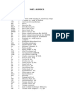 Daftar Simbol