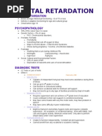 Case On Mental Retardation Intellectual Disability Intelligence Quotient