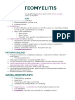 OSTEOMYELITIS