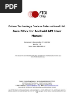 Download An 233 Java D2xx for Android API User Manual by danneco87 SN231935764 doc pdf