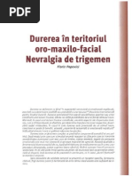 Durerea in Teritoriul Oro-Maxilo-Facial Nevralgia de Trigemen