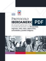 Protocolo Iberoamericano de Actuación Judicial