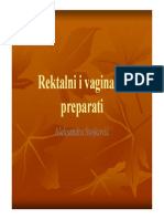 Rektalni I Vaginalni Preparati - PPT Compatibility Mode
