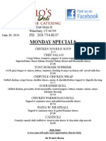 Daily Specials