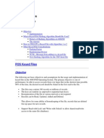 4690 POS Keyed Files Characteristics and Limitations