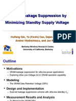 SRAM Leakage Suppression by Minimizing Standby Supply Voltage