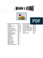 Download Daftar Menu Makanan Daftar Menu Minuman by daniel bear SN231943597 doc pdf