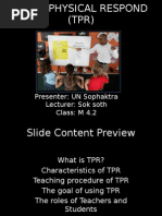 Download Total Physical Respond Tpr by UN Sophaktra SN23194878 doc pdf