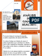 Análisis DEL Gimnasio Healthfit