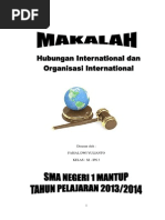 Download MakalahHubunganInternationalDanOrganisasiInternational1a4bySampurnoDunhillSN231962216 doc pdf