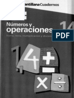 Numeros y Operaciones 14 - SM