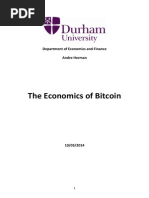 The Economics of Bitcoin