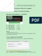 Modbus Protocol for GPIO & ADC Acquisition_IP MODEM