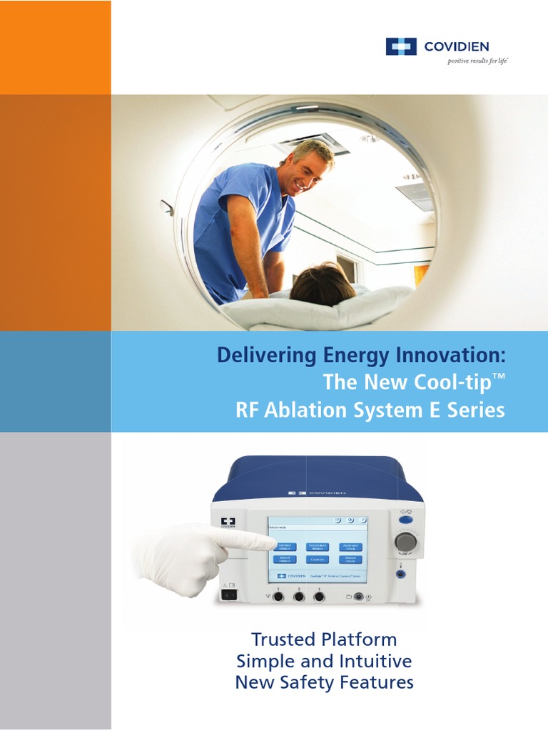 Cool Tip Rf Ablation System e Series Brochure | Radio Frequency ...