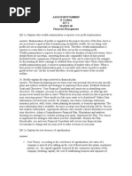 Solved Papre for MBA MB0029