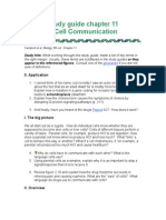 Study Guide Chapter 11 Cell Communication: 0. Application