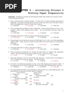 CHAPTER 1 Caselette - Accounting Cycle