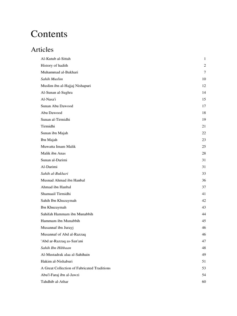 Al Kutubal Sittah Islamic Fundamentalism Islamic Belief And Doctrine Download mp3 asmaul husna mp3 gratis, mudah dan cepat. al kutubal sittah islamic