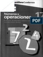 Numeros y Operaciones 17 - SM