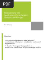 Infrastructure and Application Consolidation Analysis and Design