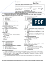 Febrero 1 PP 2 : Código Carrera: Código Asignatura: 103 Convocatoria: Semana: Tipo de Examen