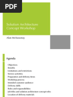 Download Solution Architecture Concept Workshop by Alan McSweeney SN23200790 doc pdf