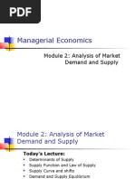 Managerial Economics- Supply