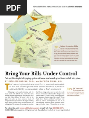 adhd add bills