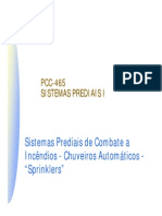 Sistemas de chuveiros automáticos para prevenção de incêndios