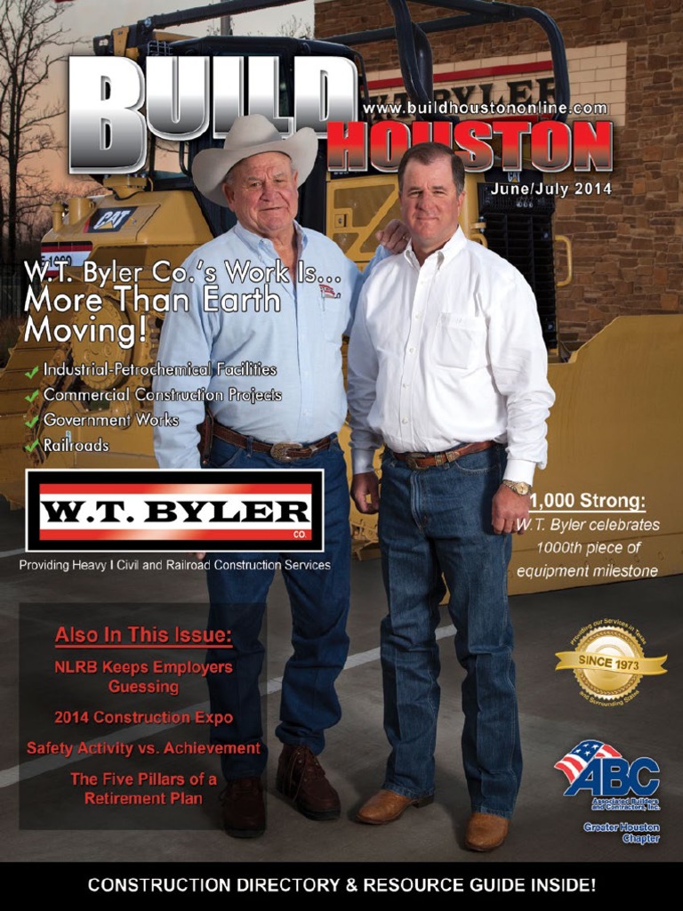 Build Houston Magazine - July/July 2014 | PDF | Pension | Retirement