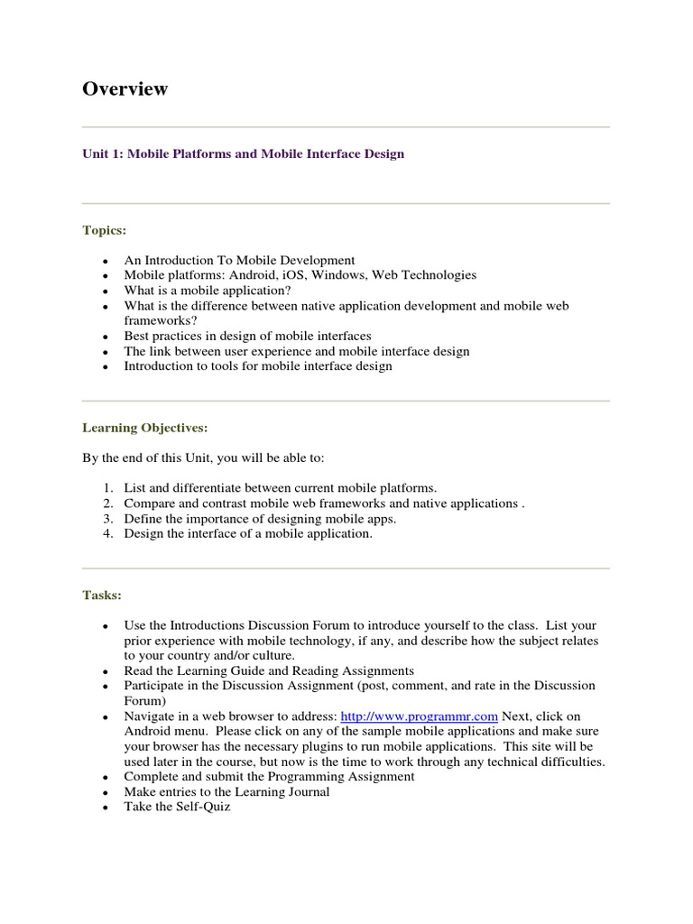 Mobile Interface Design Essentials | PDF | Mobile App | Application ...