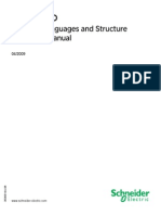 Schneider Unity Pro. Program Languages and Structure - Reference Manual