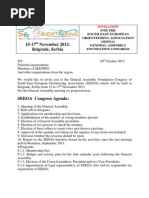 SEEOA Congress Agenda