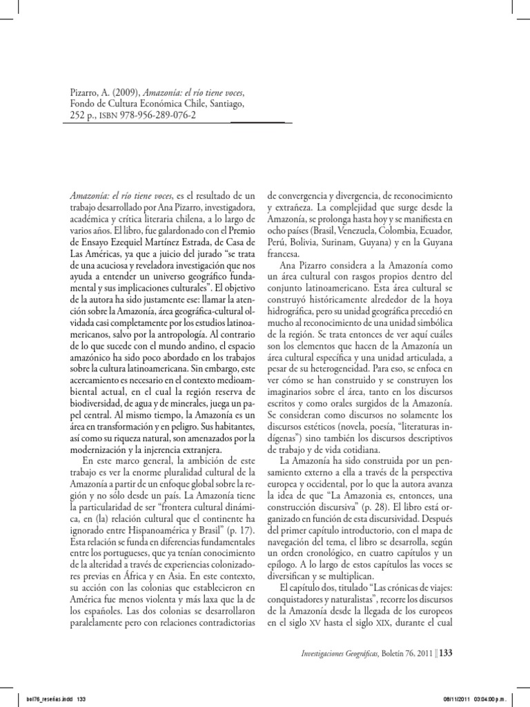 Voces y Cultura de la Amazonía | PDF | Selva amazónica | America latina