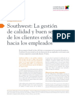 C01 Southwest La Gestión de Calidad y Buen Servicio de Los Clientes Enfocado Hacia Los Empleados