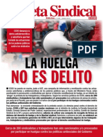 Pub125865 Gaceta Sindical n 205 La Huelga No Es Delito