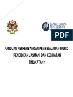 PPPM Pendidikan Jasmani Dan Kesihatan Tingkatan 1