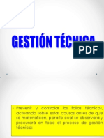 Gestión Técnica