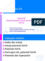 Energi Potensial Listrik Dan Potensial Listrik