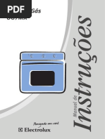 Manual Forno Eletrolux