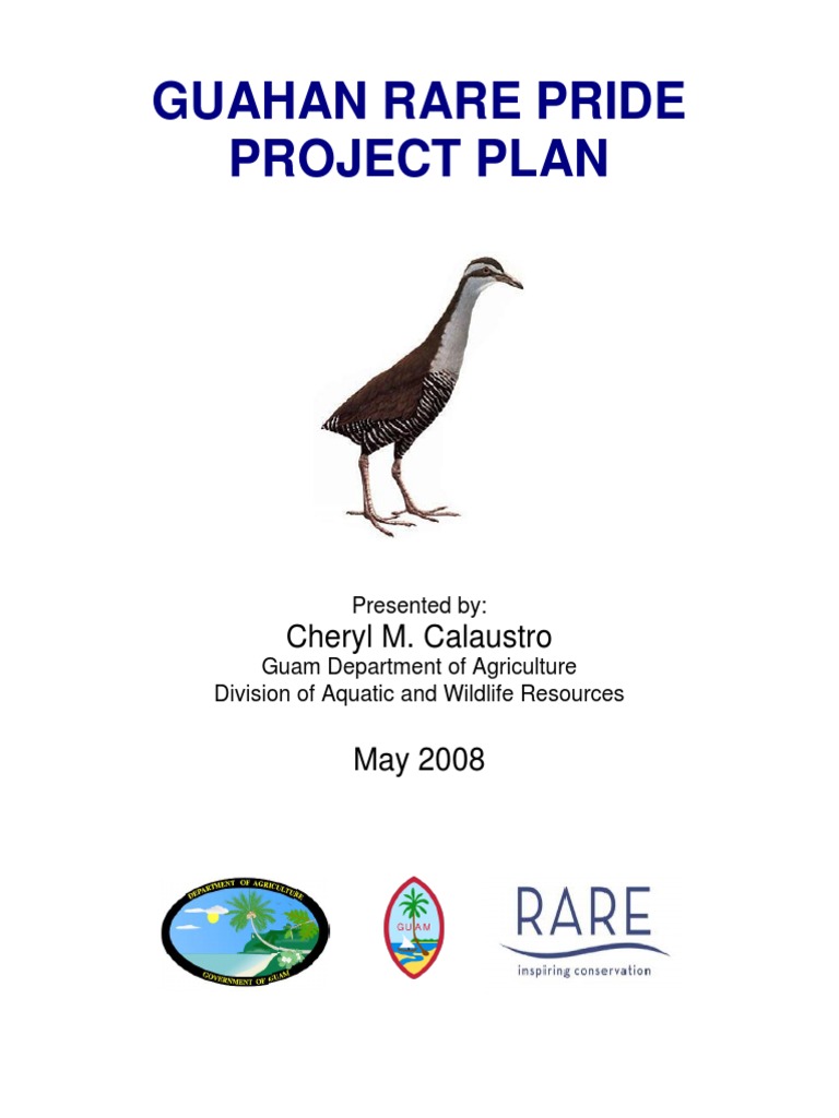 Guahan Project Plan Part 1 V 2 | PDF | Guam | Endangered Species Act Of