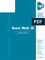 Nuevo Metal 3D - Ejemplo CYPE