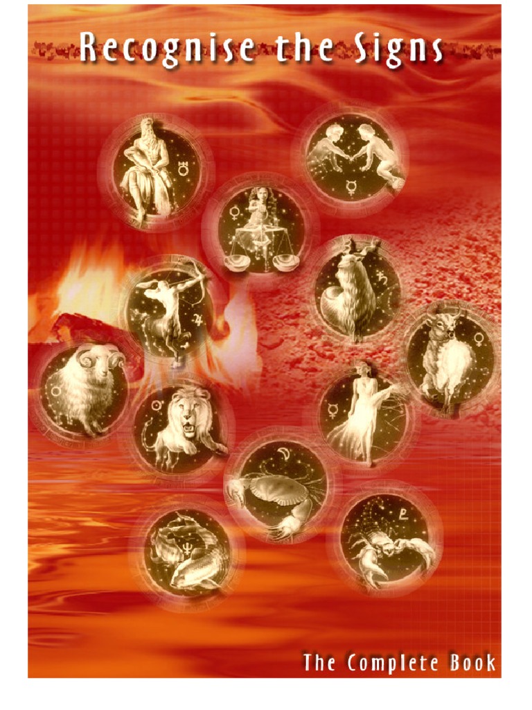 Zodiac Signs PDF Astrological Sign Nature