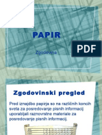 PAPIR - Zgodovina