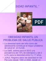 Obesidad Infantil y Jardin Infantil