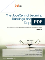 2013 JobsCentral Learning Rankings and Survey Report