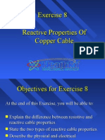 Exercise 8 Reactive Properties of Copper Cable